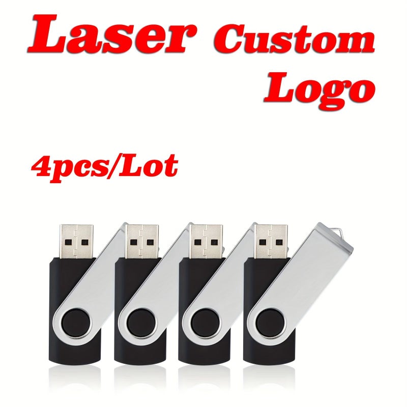 Custom 9Pcs USB 2.0 Flash Drive 128MB Memory Stick Logo Gift - Image 4