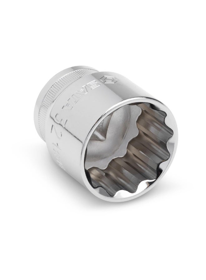 Sata مجموعة مفاتيح صمولة مترية 28 قطعة 1/2" درايف 12 نقطة SATA ST09090SJ - Image 4