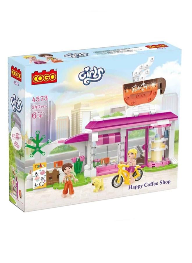COGO Cogo 4573 Cake Shop Building Blocks - 240  Pcs 
