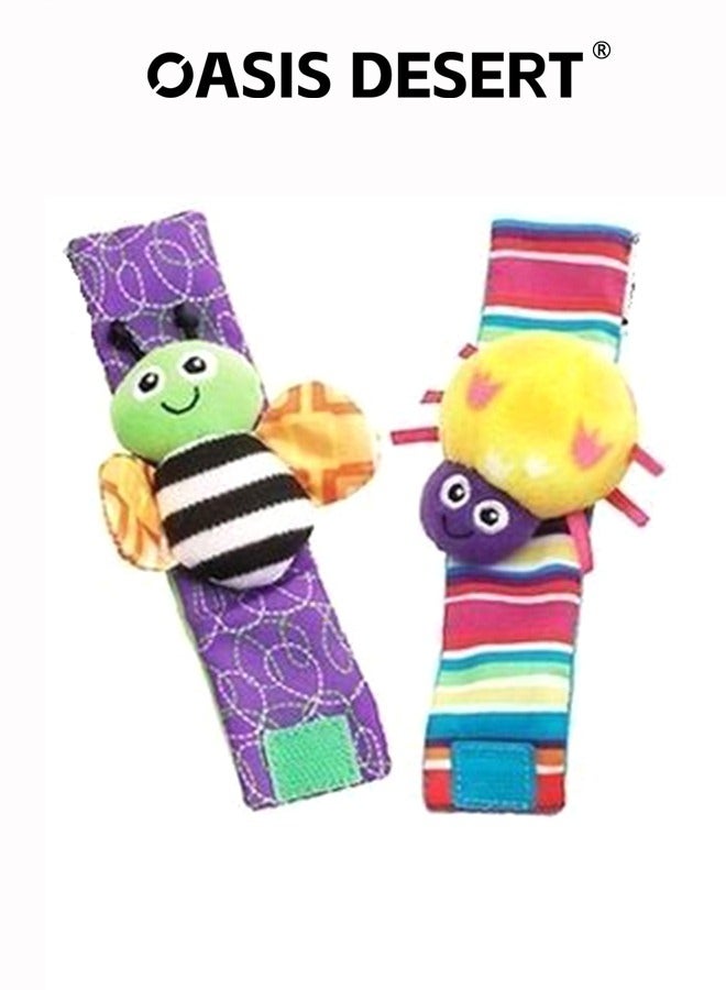 OASIS DESERT Baby Infant Rattle Socks Toys for 3-12 Months Boys and Girls Early Learning Baby Shower Gift Everyday Wear - Image 5
