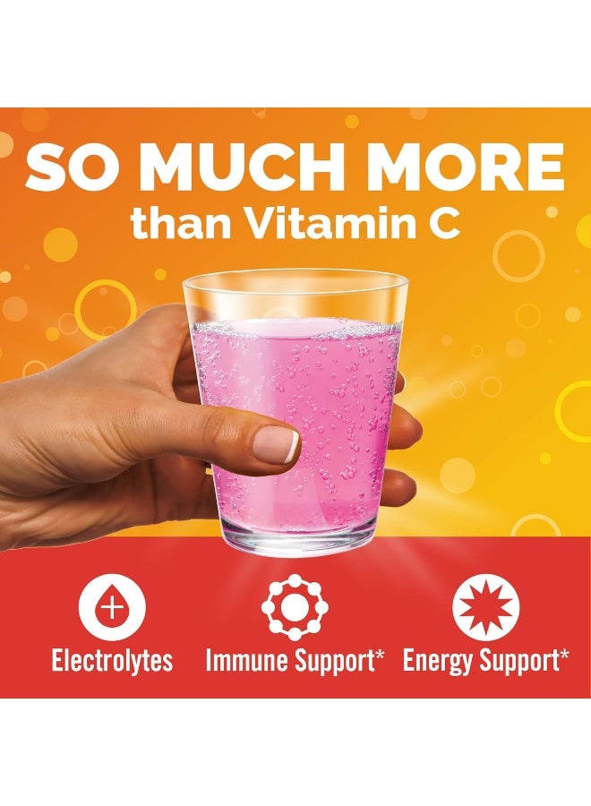 Emergen-C Vitamin C Mix Raspberry Flavored Fizzy Drink - Pack of 30 - Image 2