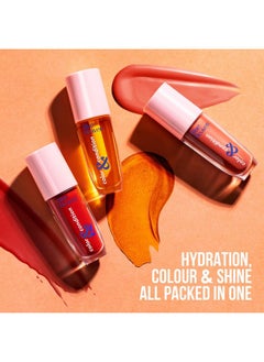 Blue Heaven Color & Condition Tinted Lip Oil For Women, Lip Gloss Infused With Cranberry, Raspberry & Hazelnut Oil, Hydrating & Softening - Mauve, 4.2Ml  - Image 3