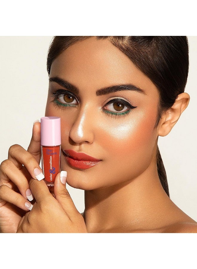 بلو هيفن زيت الشفاه الملون والمرطب للنساء، ملمع شفاه غني بزيت التوت البري والتوت والبندق، مرطب ومنعم - أرجواني، 4.2 مل - Image 2