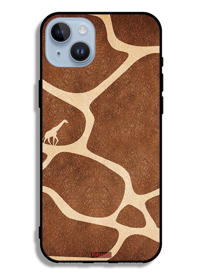 Tolwak Apple iPhone 14 Plus Protective Case Giraffe Skin - Image 2