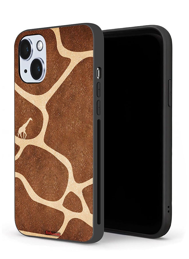 Tolwak Apple iPhone 14 Plus Protective Case Giraffe Skin - Image 1