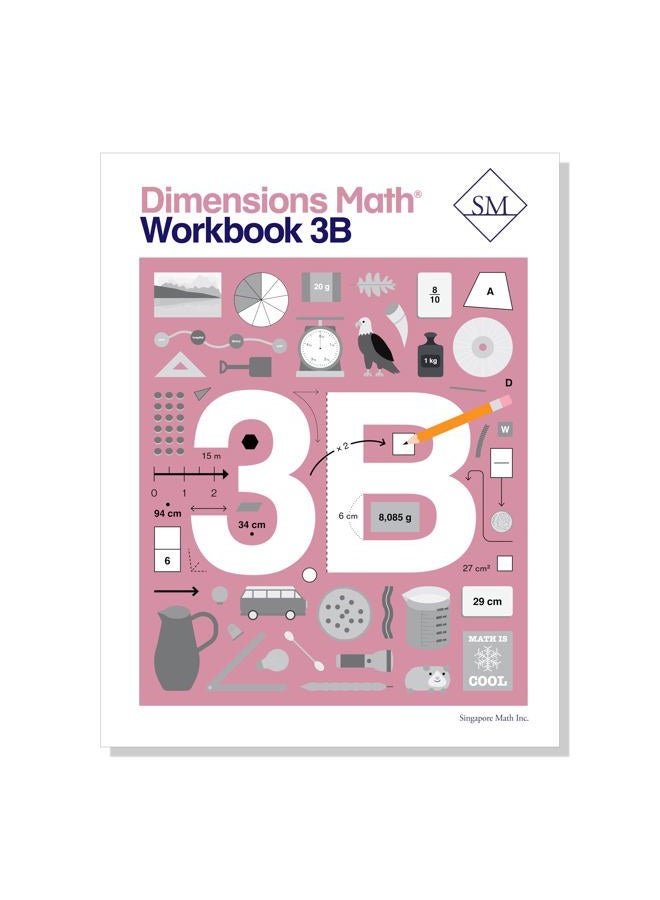 Singapore Math كتاب الرياضيات للأبعاد 3B - Image 1