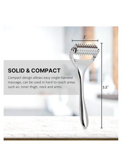 Generic Massage Roller Acupuncture Roller for Muscle Pain Relief Acupressure Massager Deep Tissue Massage Tool for Hand Foot Neck Arms Thighs  - Image 5