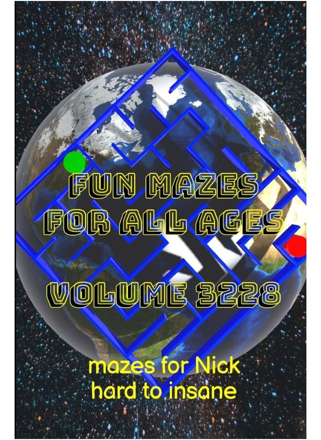 Fun Mazes for All Ages Volume 3228: Mazes for Nick - Hard to Insane  - Image 1