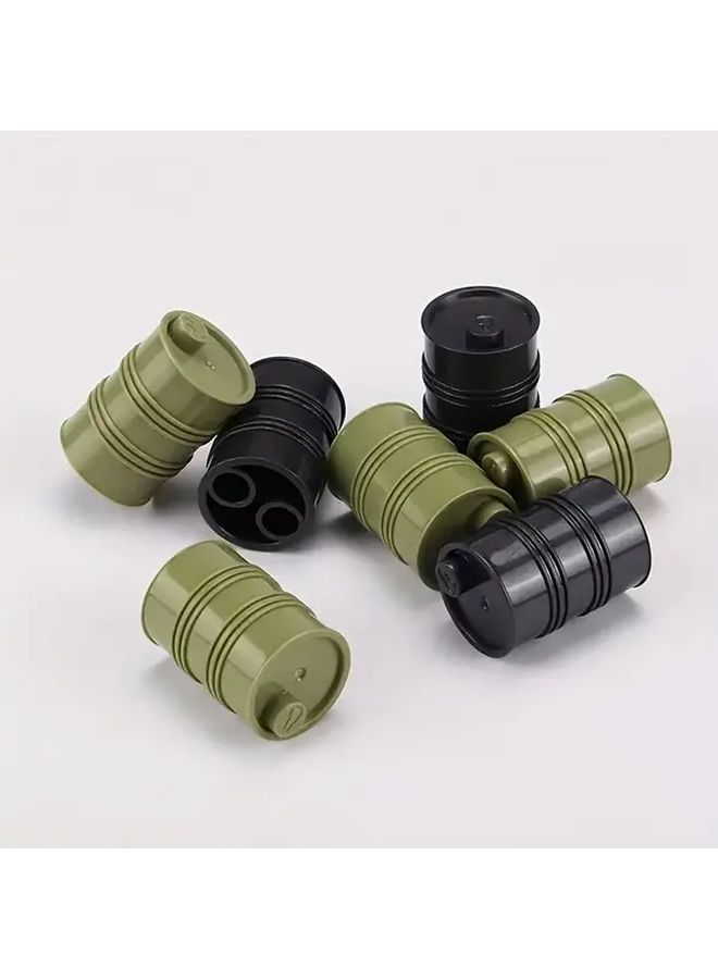 Military Parts 20pcs Beige Sandbag Small Size Puzzle DIY Model Accessories Oil Barrel Shield - Image 3
