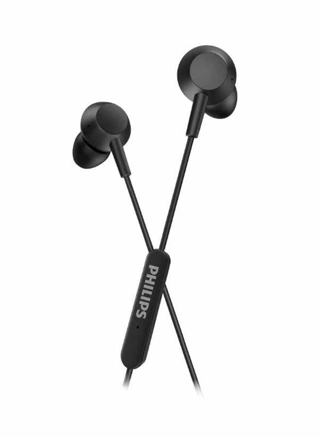 Philips Wired Earbuds USB C with Microphone, in Ear Type C Headphones with mic, Powerful Bass, Lightweight, USB-C Wired Earphones, 3-Button in-line Remote Ear Buds Wired Black - Image 2