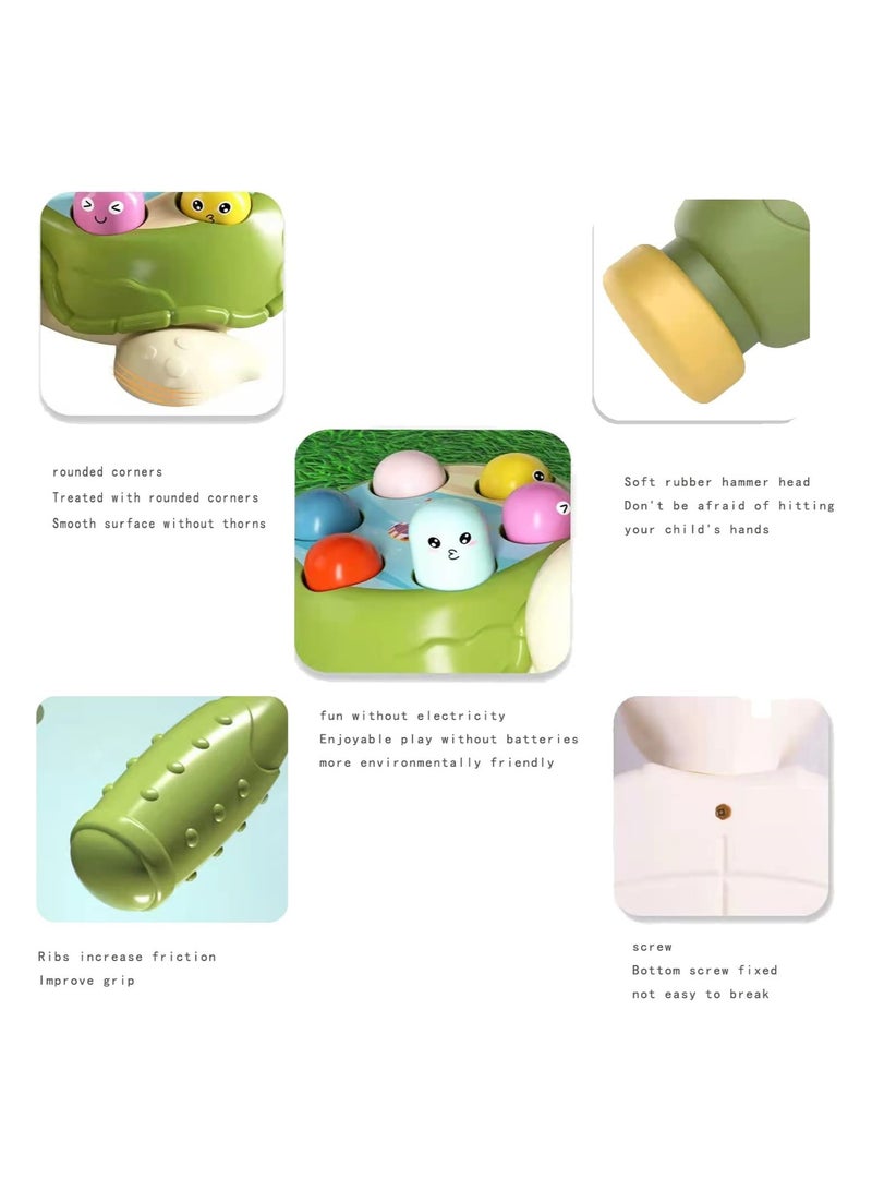 Cartoon Turtle Shaped Mold Figure, Wak-A-Mole Arm Strength Training Toy by Grishi (Green) - Image 5
