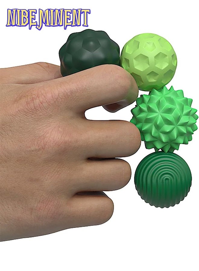 NIBEMINENT Magnetic Balls Fidget Toy Adults - 8pcs Sensory Attraction Stress Balls with Silicone Shell for Adults to Calm Restless Hands Anxious Mind, Office Desk Stress Magnetic Fidget Balls for Anxiety Relief - Image 3