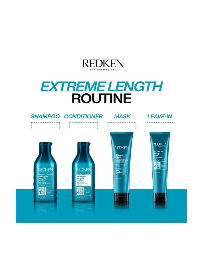 Redken Extreme Length Shampoo and Conditioner Set 300ml - Image 4