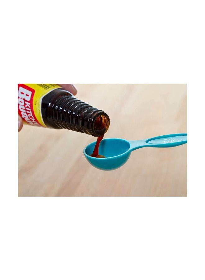 Progressive 5-Piece Measuring Spoons Blue/Red/Green - Image 3