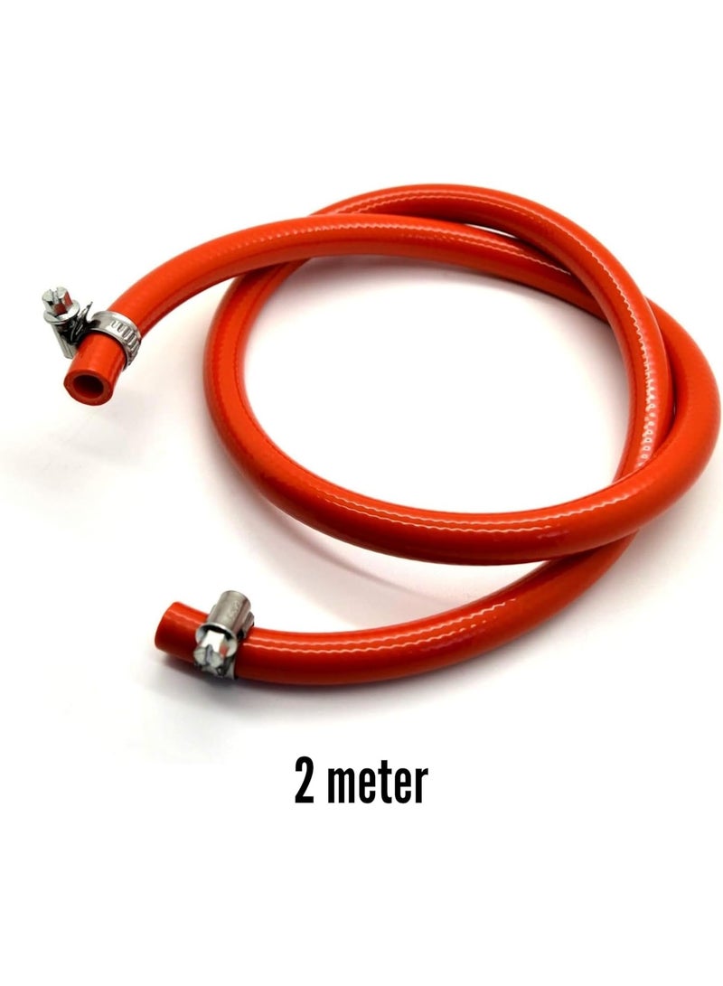 Gas Regulator With 2 m Gas Pipe And Clips  - Image 5