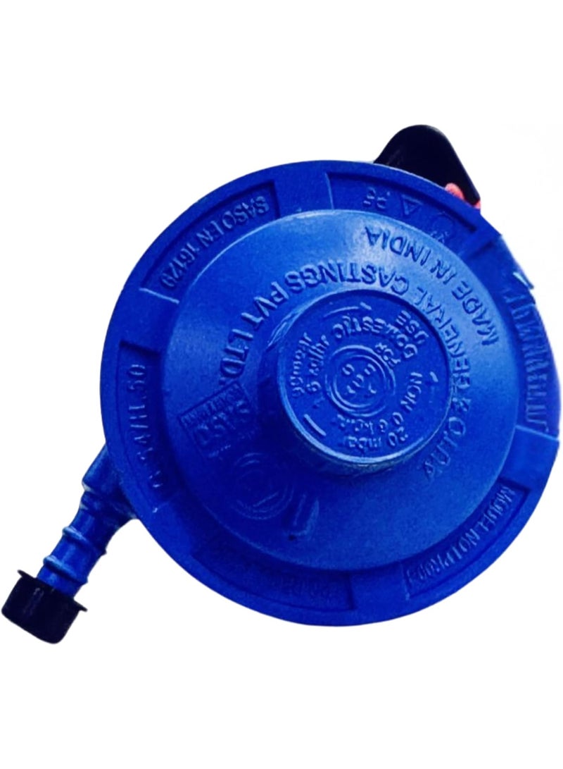Gas Regulator With 2 m Gas Pipe And Clips  - Image 4