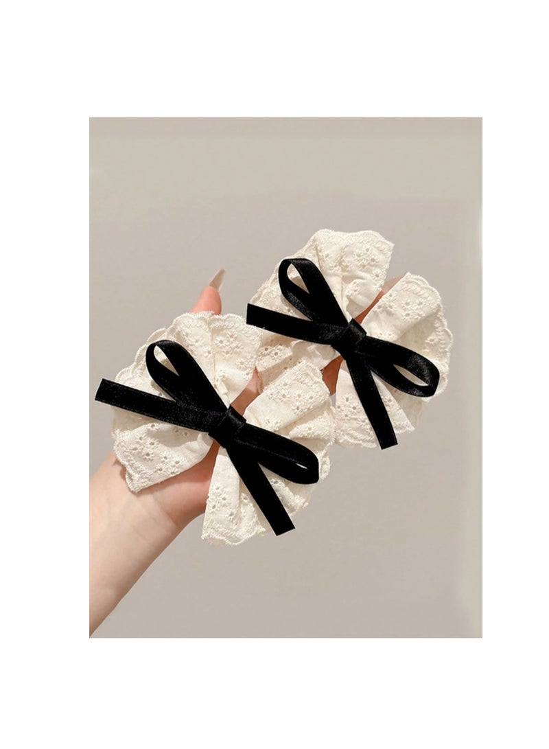 مشبكان للشعر على شكل فراشة للبنات، إكسسوارات شعر بسيطة ولطيفة للأطفال - Image 5