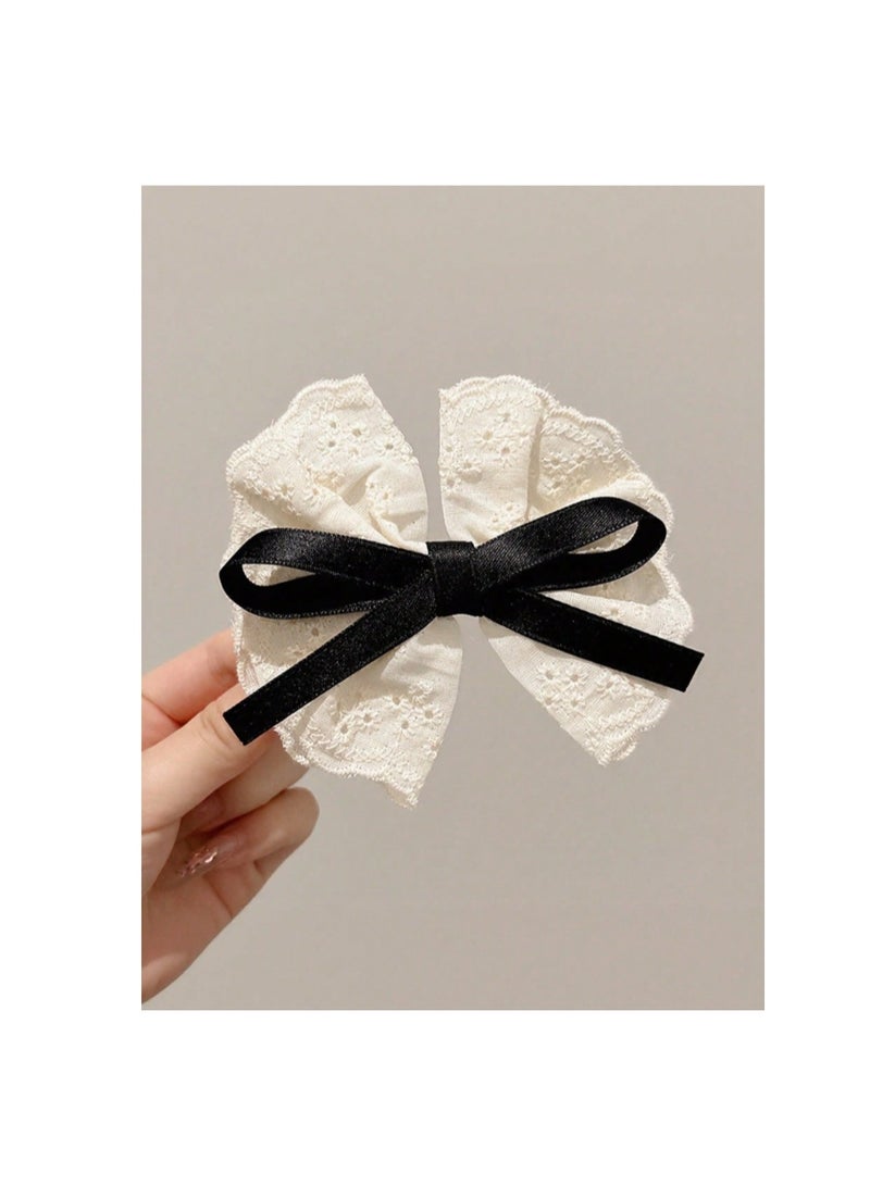 مشبكان للشعر على شكل فراشة للبنات، إكسسوارات شعر بسيطة ولطيفة للأطفال - Image 3