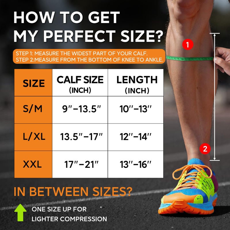 Newzill Calf Compression Sleeve For Men & Women | Footless Compression Socks For Shin Splint Relief  Varicose Veins | Perfect Leg Sleeve For Running  Travel  Nursing  Work  Fitness (S/M Pink 1Pair) - Image 3