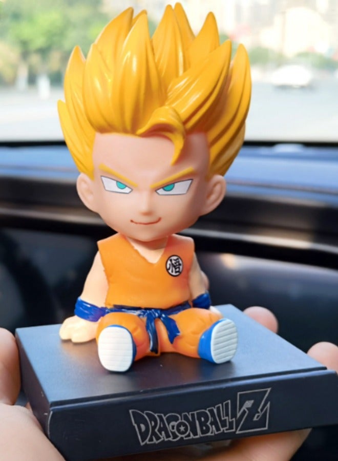 EBMINI Seven Dragon Balls Shaking Head Doll Car Ornament 