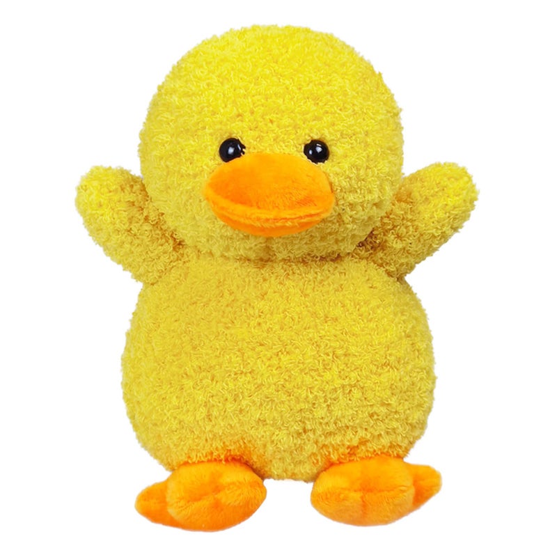 Doindute Yellow Plush Duck Stuffed Animal Toy Soft Cuddly Plushie Hugger Toy for Boys Girls Gifts for Kids or Girlfriend 8 Inches - Image 2