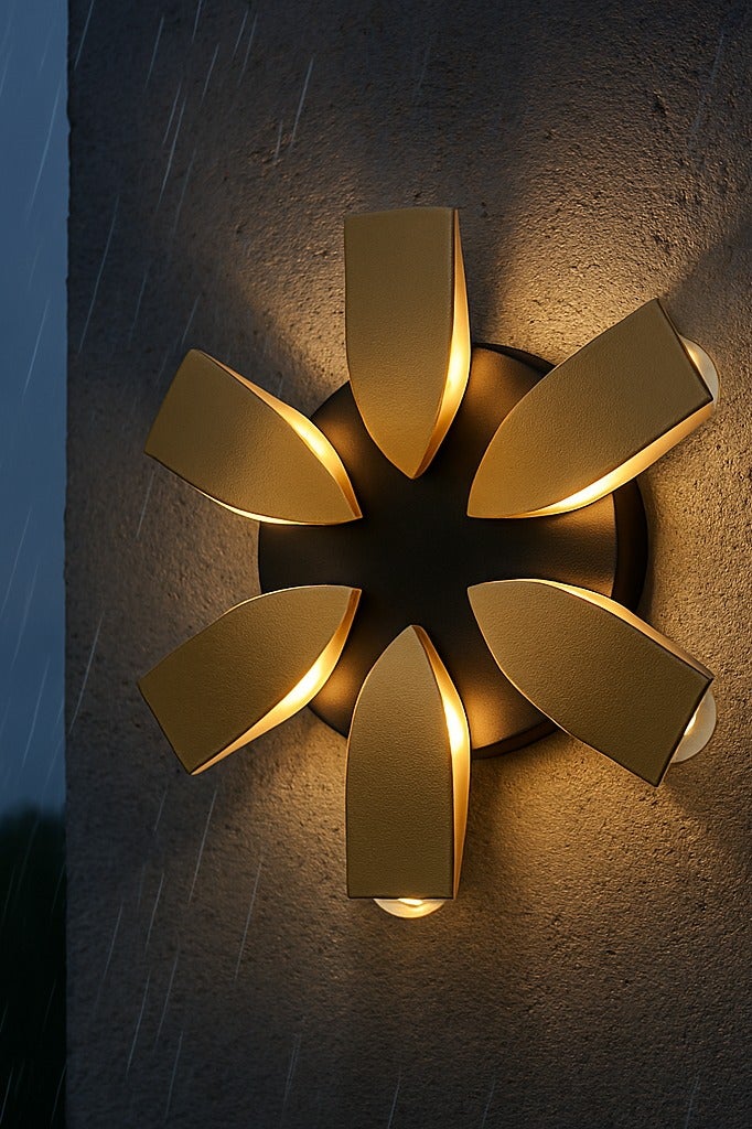 Target Outdoor LED Wall Light IP65 Waterproof Warm White - Image 2