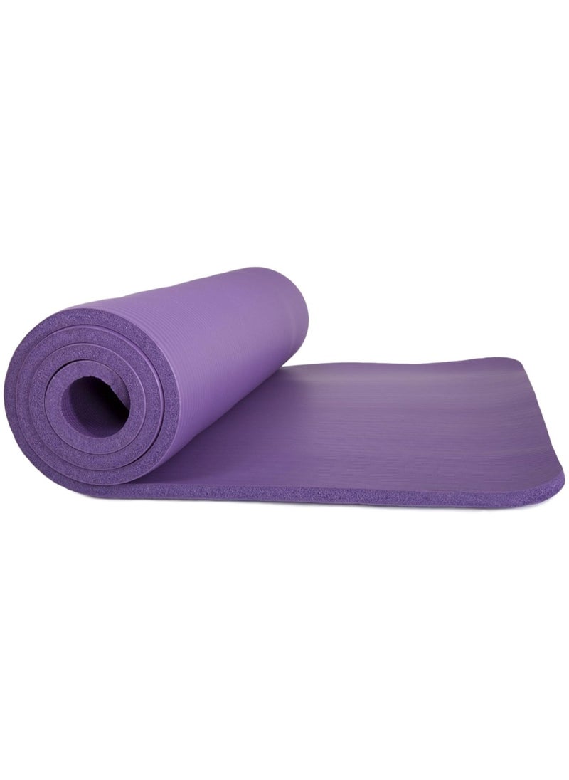 Huitich NBR Yoga Mat with Comfort, Durability, and Style - Purple, 183x61x1cm  - Image 2