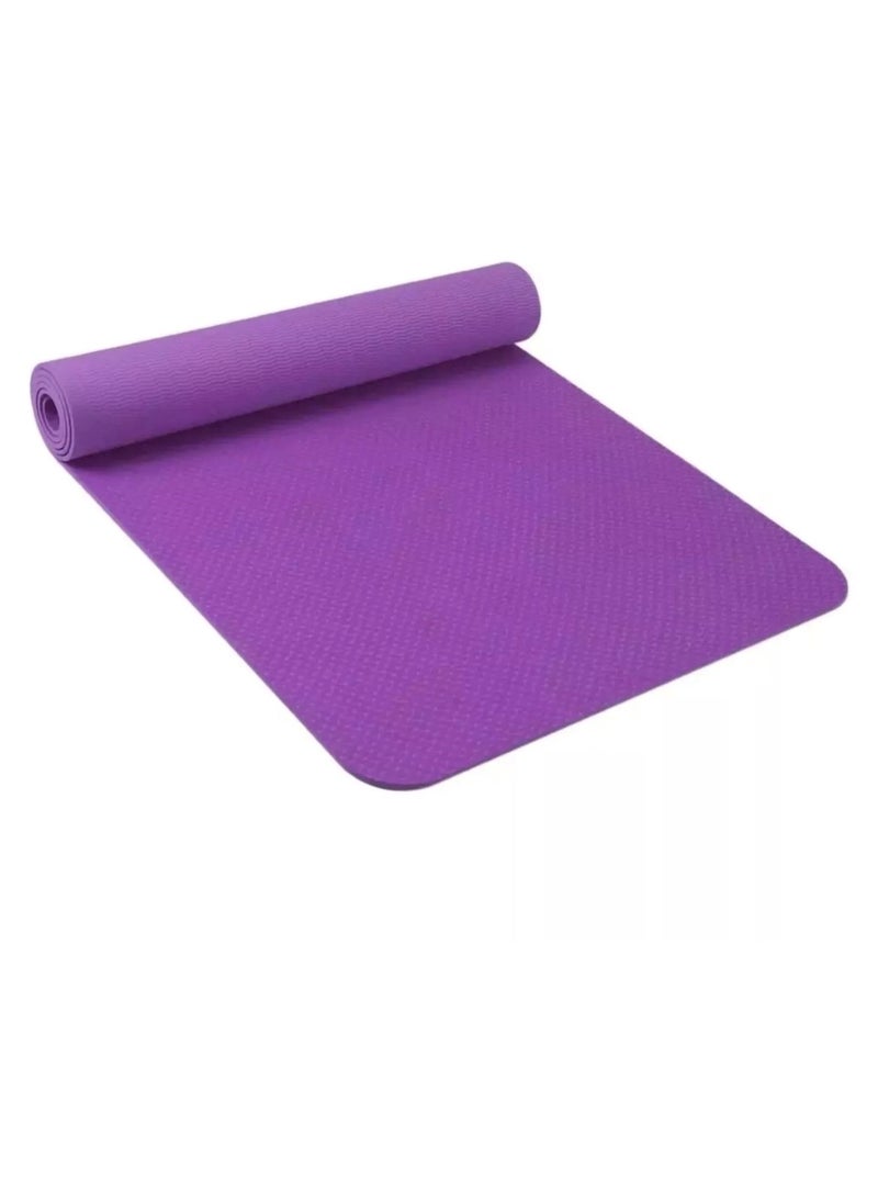 Huitich NBR Yoga Mat with Comfort, Durability, and Style - Purple, 183x61x1cm  - Image 5