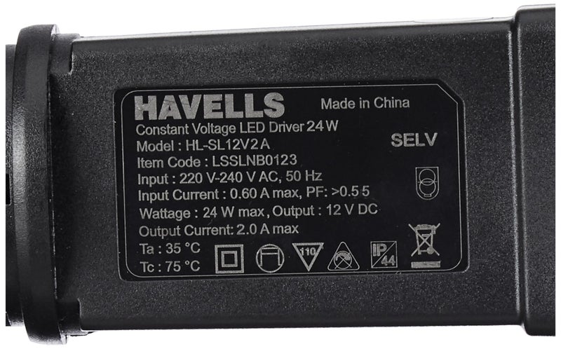 Havells Celebrations LED Strings CV Driver 12V 2A IP44 for String Extension - Image 3
