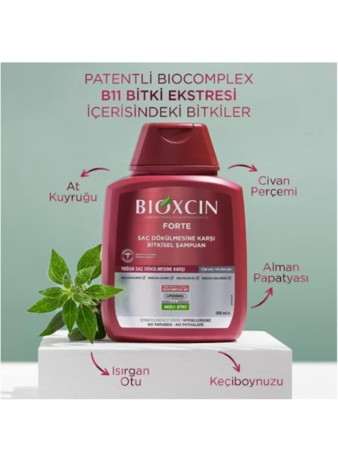 BIOXCIN Anti-Hair Fall Shampoo for Hair Loss Control & Stronger Roots, Suitable for Weak & Thinning Hair, 300ml with 100ml Gift - Image 5