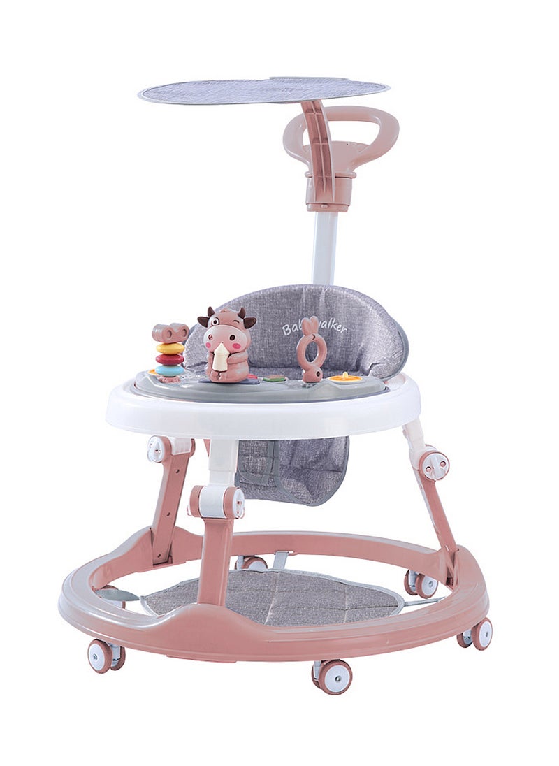 MaBaby - Multi-functional Baby Walker, Anti-O-Leg  And Anti-Rollover Push Walker, Baby Learning Walker With Toy And Music Tray - Image 1