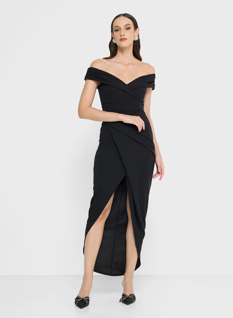 تي اف ان سي Maxi Side Slit Dress
