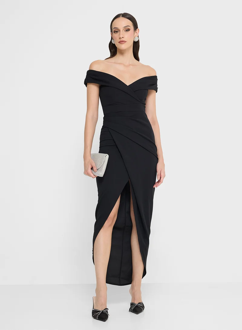 TFNC Maxi Side Slit Dress