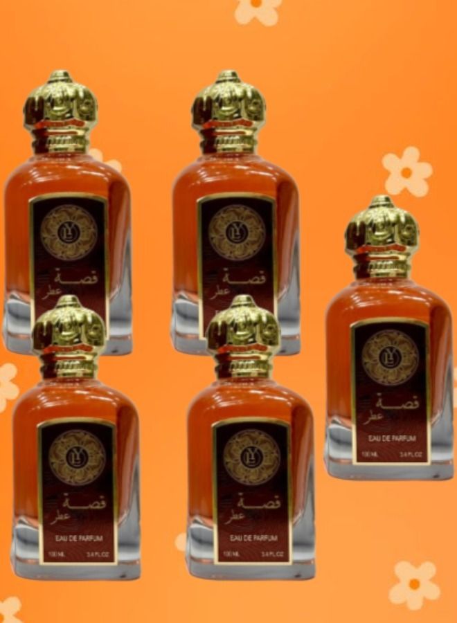 LY 5 Pieces Qissah classic collection perfume 100ML - Image 1