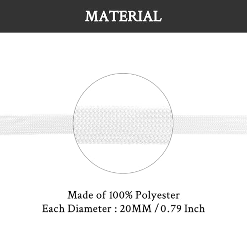 Endoto Flat Shoe Laces for Adidas Campus 00s Shoes, 2CM Width Thick Fat Replacement Shoelaces(Color:White,Size:45Inch) - Image 3