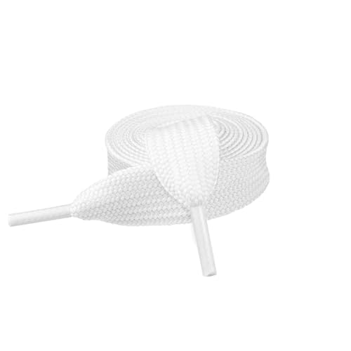 Endoto Flat Shoe Laces for Adidas Campus 00s Shoes, 2CM Width Thick Fat Replacement Shoelaces(Color:White,Size:45Inch) - Image 2