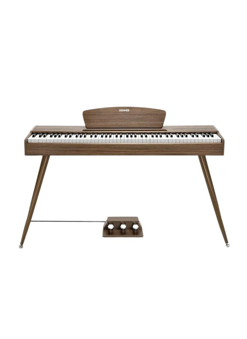 Donner - Donner DDP-80 Fully Weighted 88-Key Digital Piano – Walnut - Image 1