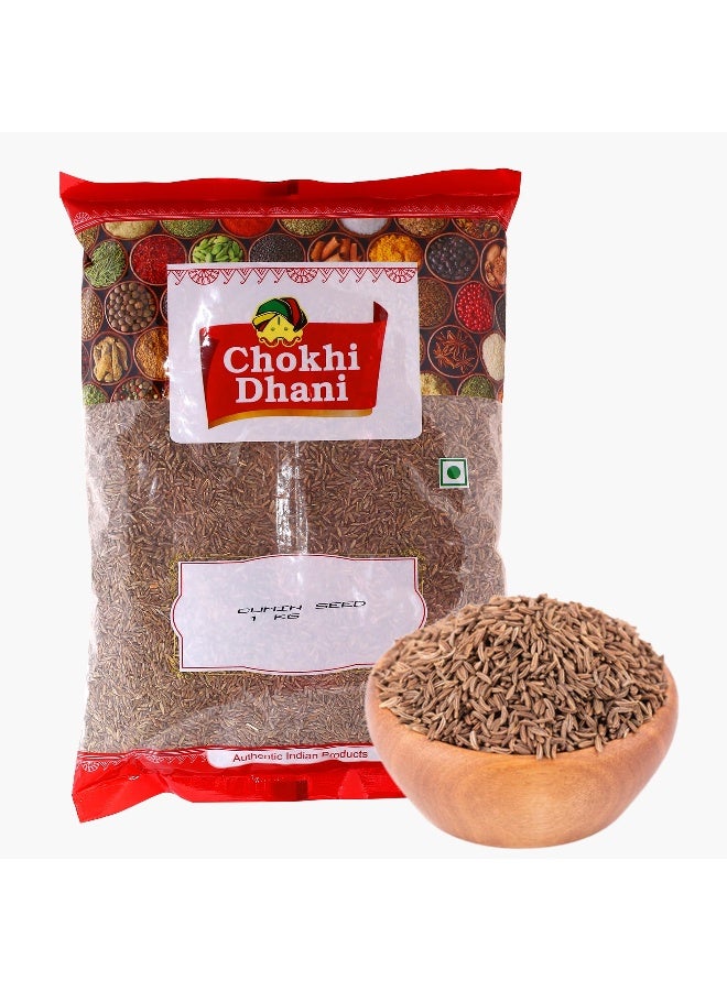 Chokhi Dhani Cumin Seeds 1KG - Organic Jeera, Indian Spices | No Artificial Color or Preservatives Added - Image 4