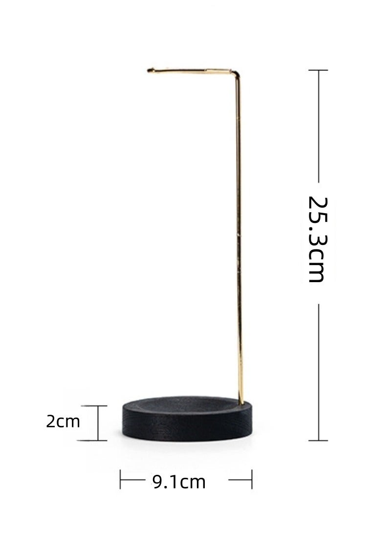 Incense Holder, Multi-Purpose Design Wooden Incense Burner ash Catcher with Brass Incense Stick Holder for Home Decor Yoga Spa Madiation - Image 5