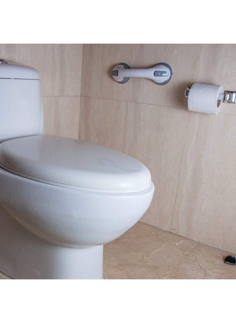 BHRAKUTI BHRAKUTI ABS Plastic Bathroom Helping Handle Suction Cup Handrail Non Slip Bathroom Accessories Suction Multicolour 296 x 102 x 82 cm  - Image 4