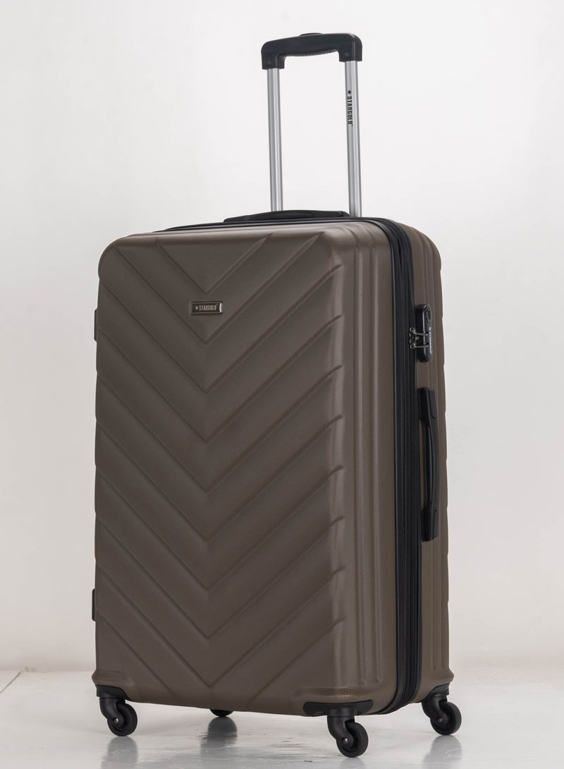 ستارجولد 4 عبوات من عربة أمتعة مقفلة ذات رقم دوار للجانب الصلب - Image 2