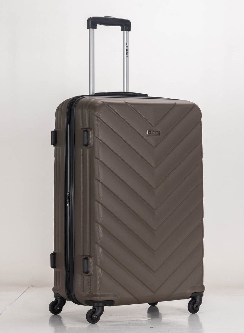 ستارجولد 4 عبوات من عربة أمتعة مقفلة ذات رقم دوار للجانب الصلب - Image 3