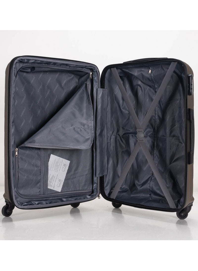 ستارجولد 4 عبوات من عربة أمتعة مقفلة ذات رقم دوار للجانب الصلب - Image 4