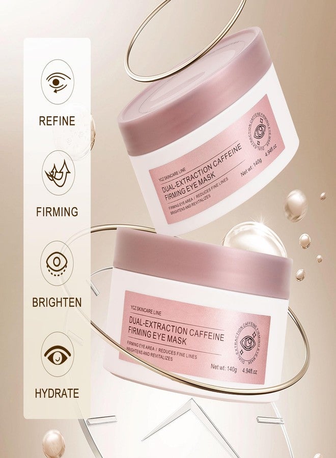 Ycz Under Eye Patches (30 Pairs) – Caffeine Eye Masks for Puffy Eyes, Dark Circles & Fine Lines, Depuffing, Hydrating & Wrinkle-Smoothing, 360° Full Eye Area Care, Birthday Gifts for Women - Image 3