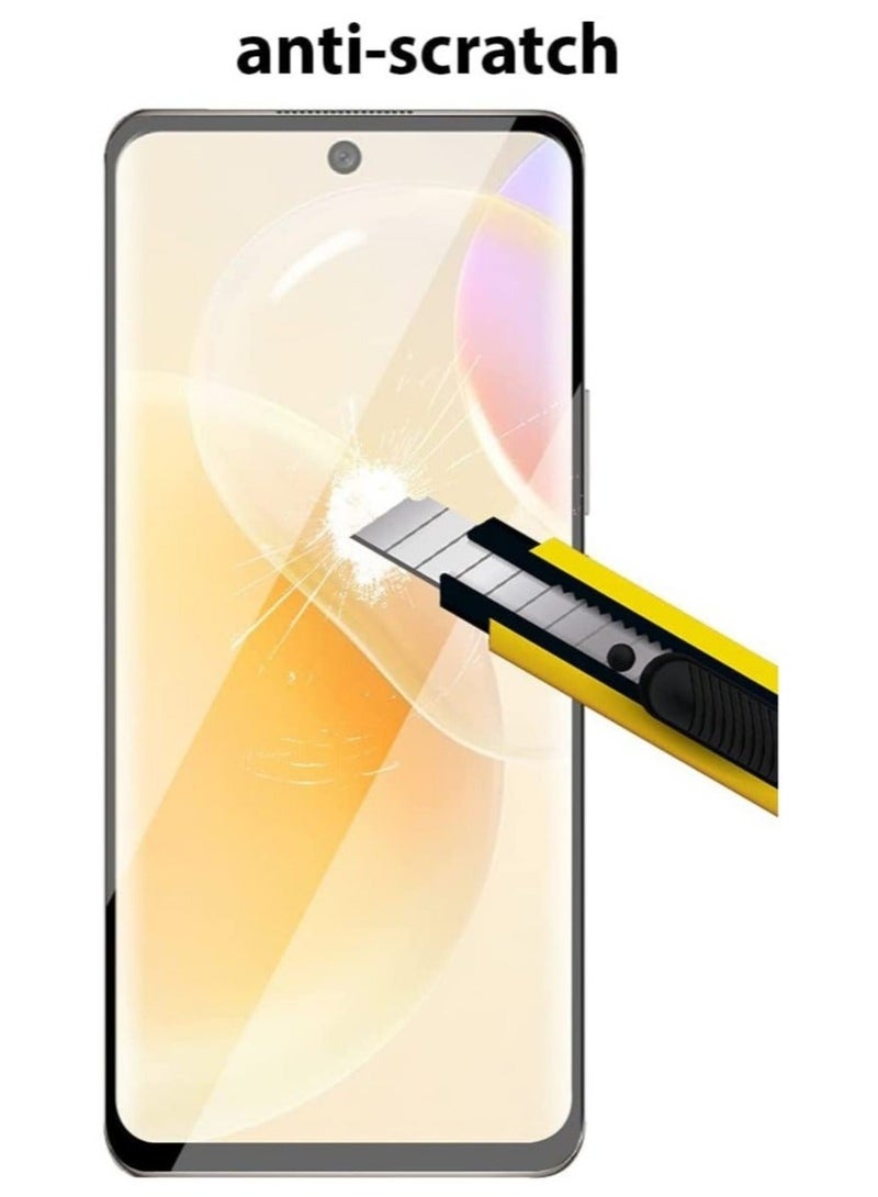 SHOPI Huawei Honor 50 / Nova 9/Huawei Nova 8 5G/Huawei Nova 8 4G Tempered Glass, 3D Curved Full Glue, (Full Screen Coverage), Touch Sensitive, Anti Scratch - Image 3