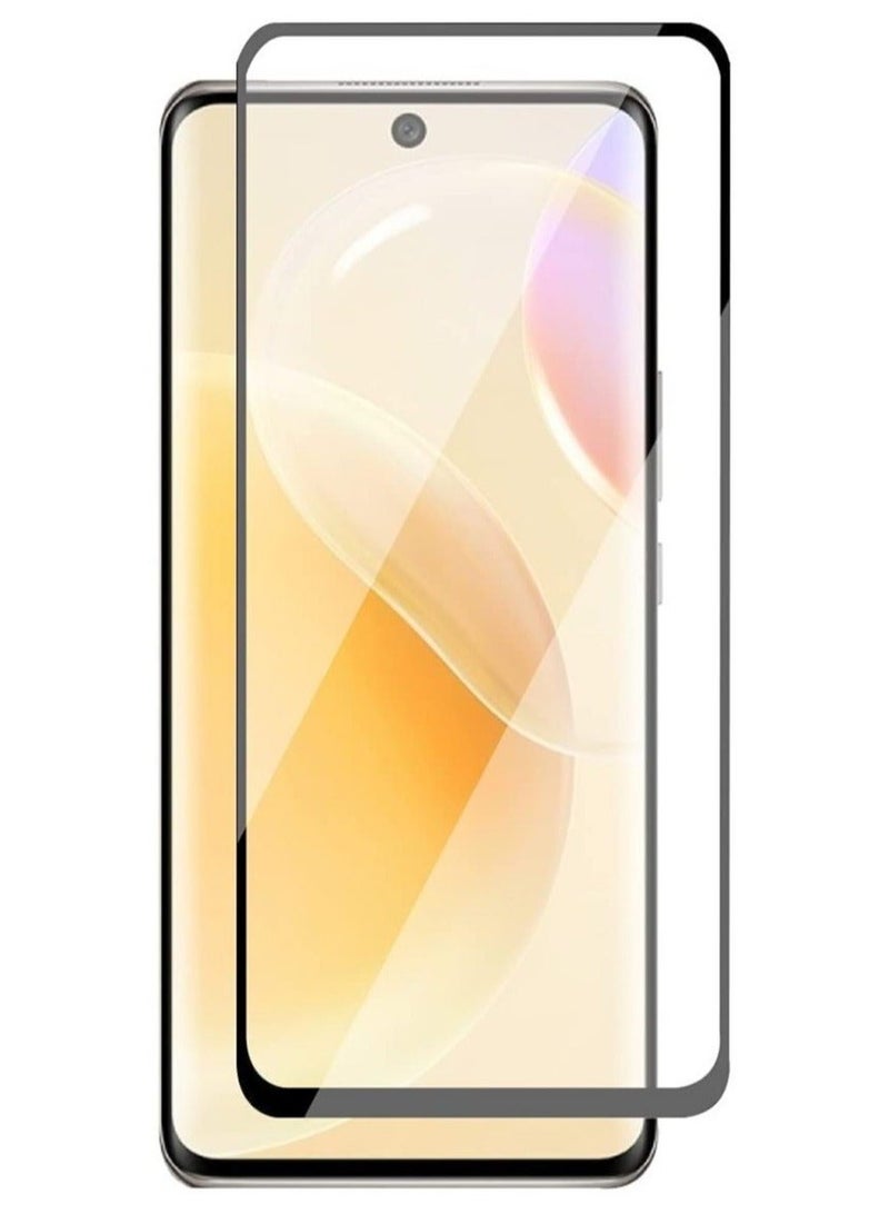 SHOPI Huawei Honor 50 / Nova 9/Huawei Nova 8 5G/Huawei Nova 8 4G Tempered Glass, 3D Curved Full Glue, (Full Screen Coverage), Touch Sensitive, Anti Scratch - Image 1