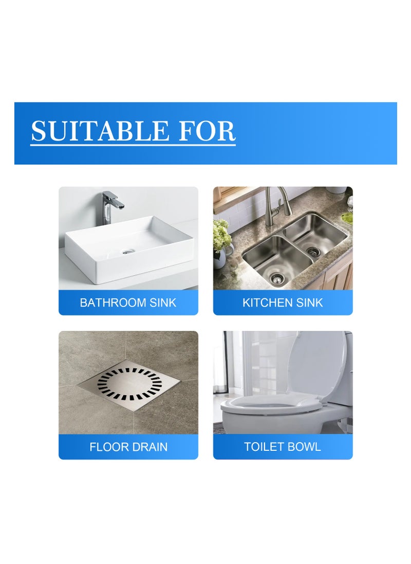 Foam Drain Cleaner, Foaming Sink Drain Cleaner, Drain Cleaner Foam Spray, Hair Drain Clog Remover & Cleaner, Pipe Dredge Deodorant Drain Cleaner, Drain Cleaner for Tubs
