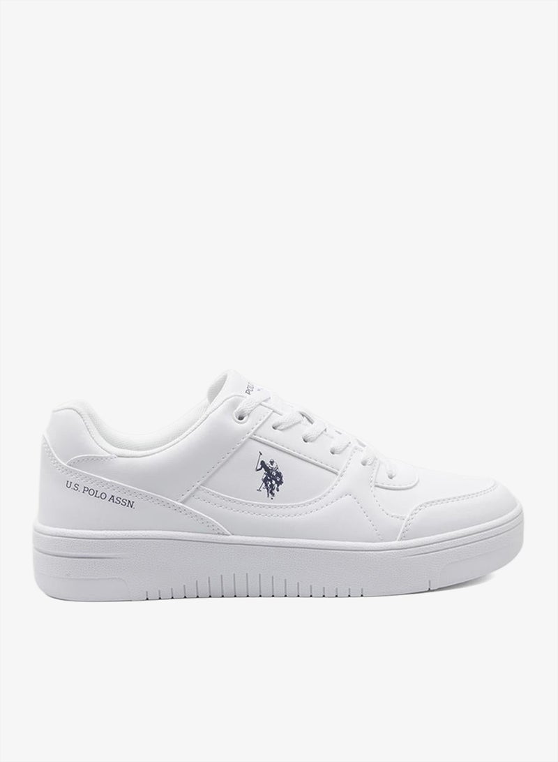 U.S. Polo Assn. Men's White Sneakers - Lightweight, Breathable and Comfortable Shoes - Image 3