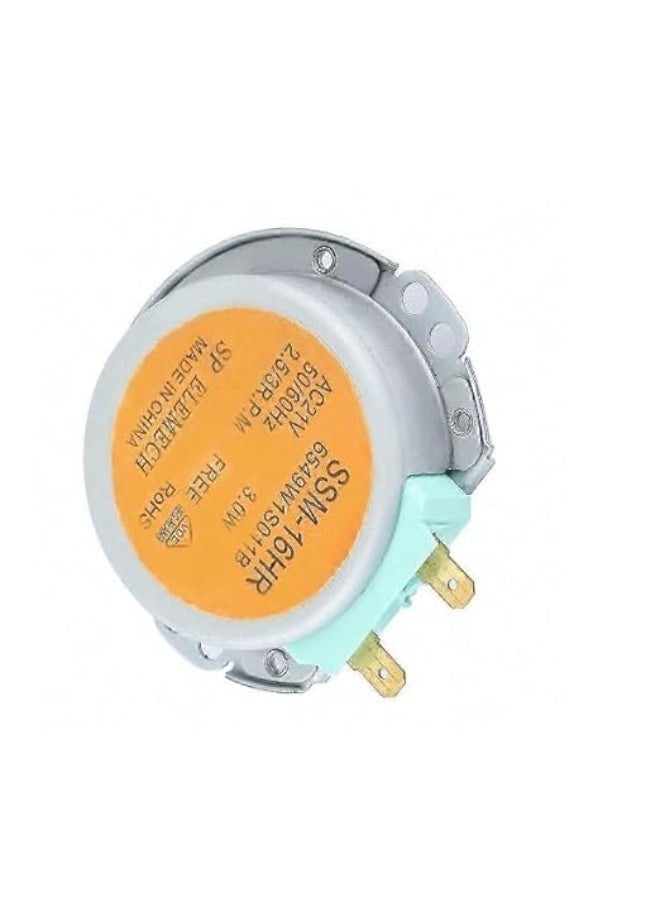 First Moon Microwave Oven Turntable Motor SSM-16HR 21V 3W 50/60Hz Replacement Motor for Microwave Oven Tray Rotating Motor Spare Part High Torque Microwave Motor for Home Appliance Repair - Image 2