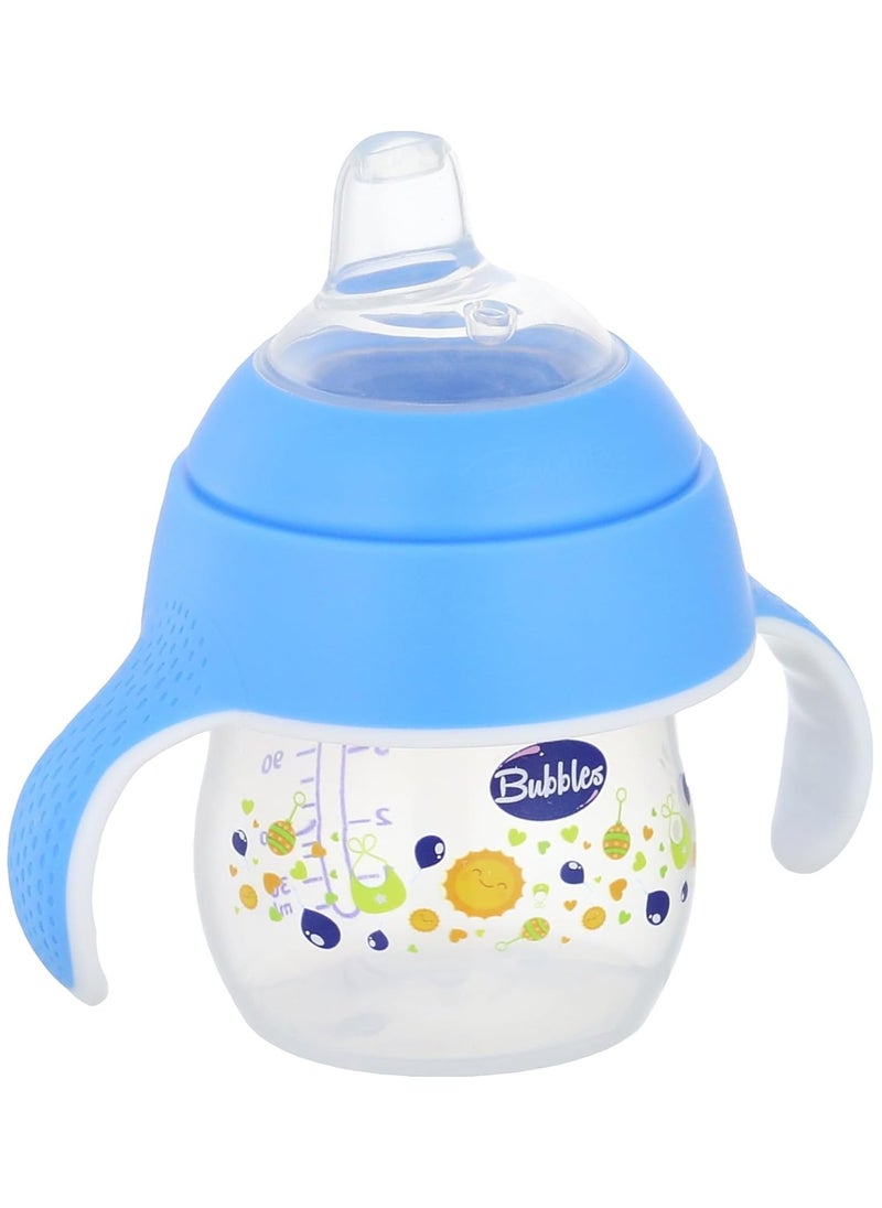 Bubbles - Bubbles Training Cup 150ml – For Babies 4 Months and Older (Blue)-Multishape - Image 1